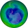 Antarctic Ozone 2001-08-27